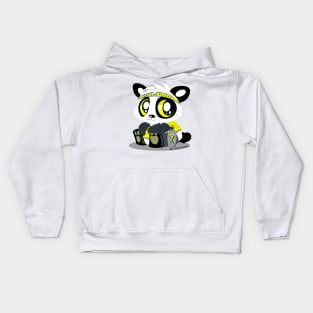 Boston Marathon Panda Kids Hoodie